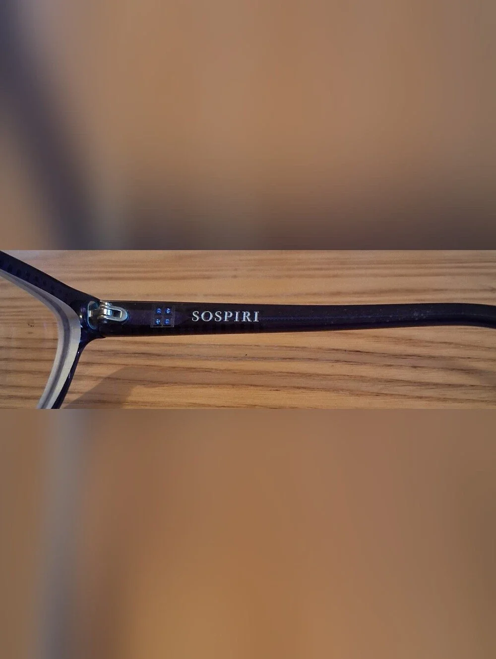 Sospiri Allegra Purple Swarovski Crystal Handmade Cat Eye Reading Glasses Frames